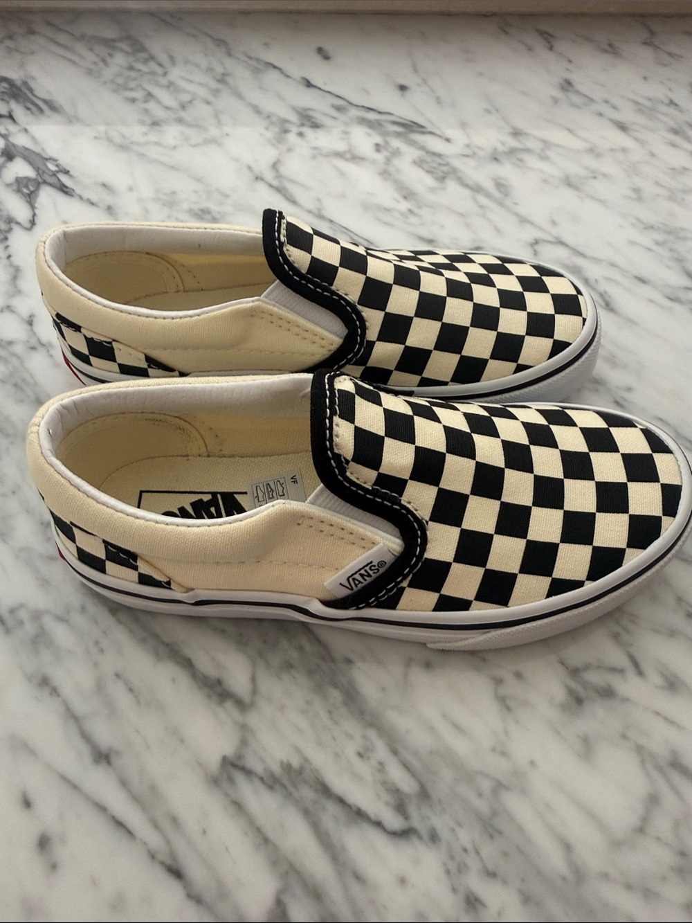 NEW Vans Classic Slip-On Checkerboard Shoe